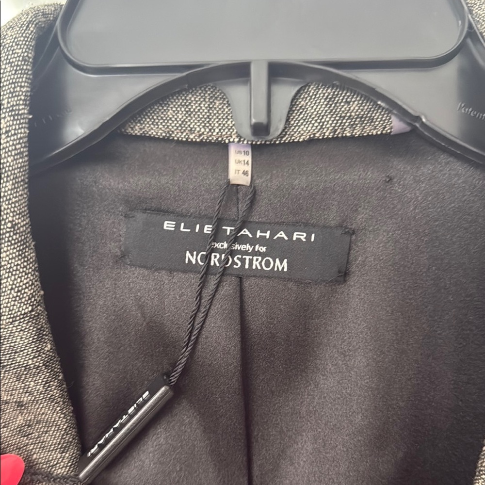 NWT 100% Silk Elie Tahari Shellie Jacket - Picture 2 of 10